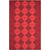 Hunter Global Burgundy/Red/Black Area Rug