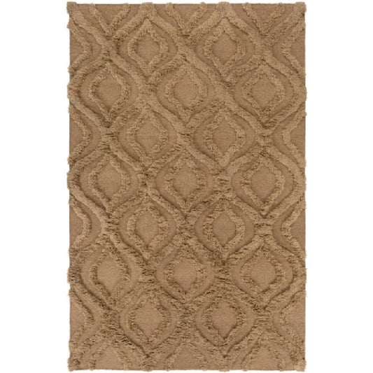 Hydaburg Modern Mocha Area Rug