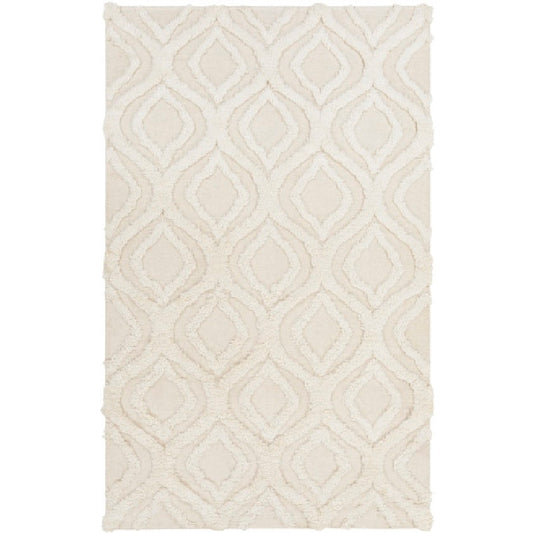 Hydaburg Modern Tan Area Rug
