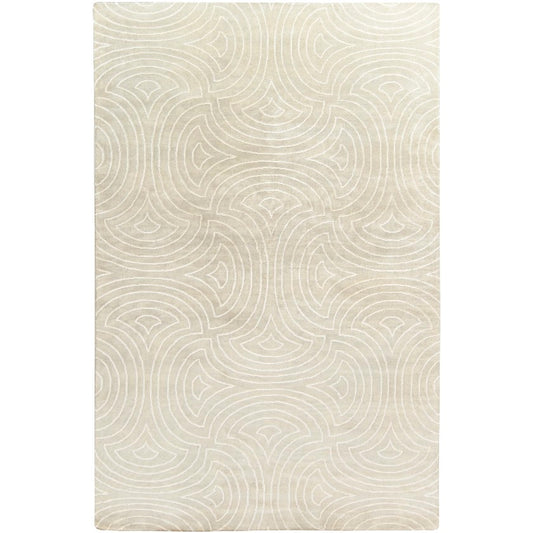 Lavaca Modern Tan/Cream Area Rug