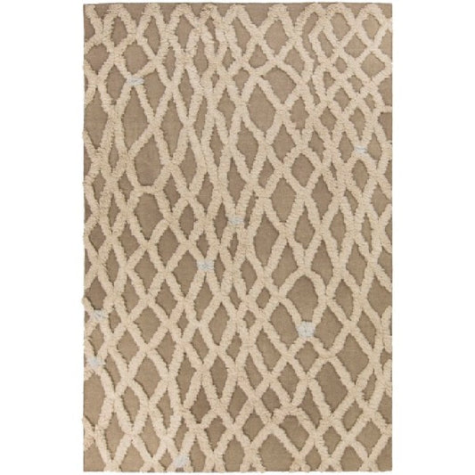 Madrid Modern Beige Area Rug