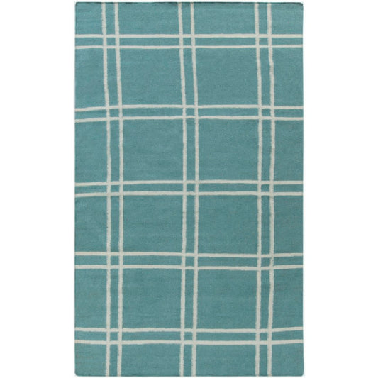 Silt Modern Teal Area Rug