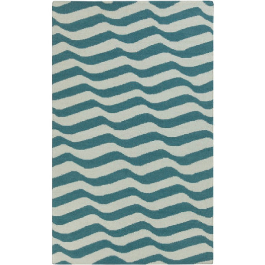 Silverthorne Modern Blue Area Rug