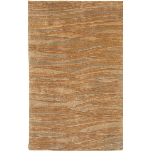 Sebastiona Modern Brown Area Rug