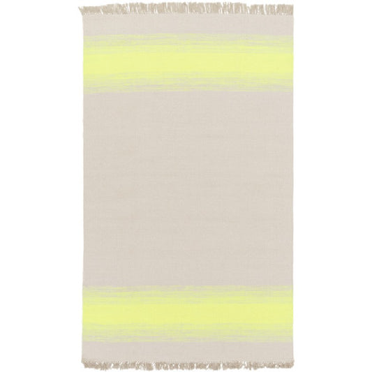 Snowflake Modern Beige/Lemon Area Rug