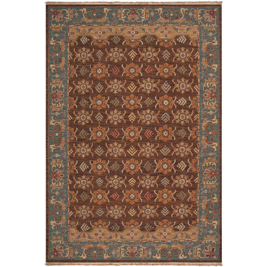 Strong Traditional Gray Area Rug