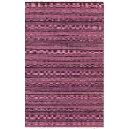Victorville Modern Magenta Area Rug