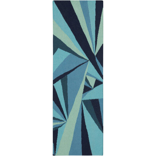 Albers Modern Navy Area Rug