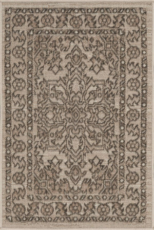 Darp Traditional Charcoal Area Rug