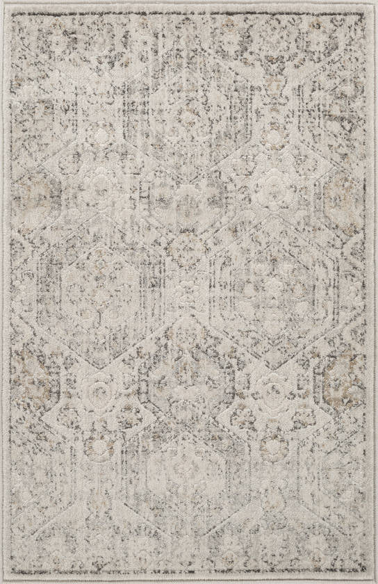 Geelbroek Traditional Tan/Ivory Area Rug