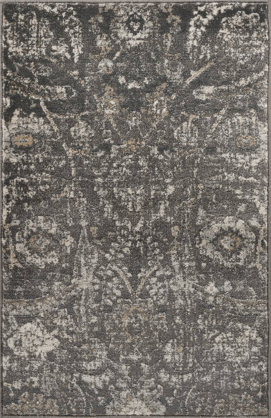 Avellino Traditional Black Area Rug