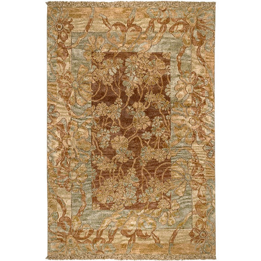 Niehove Traditional Beige Area Rug