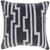 Linkebeek Charcoal Pillow Cover