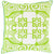 Zonnebeke Lime Pillow Cover