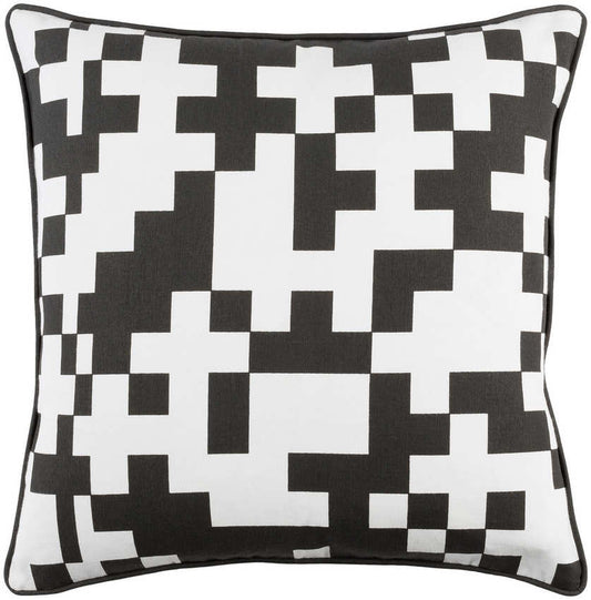 Elkerzee Black Pillow Cover