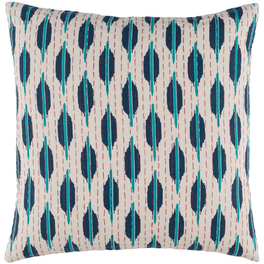 Sluis Teal Pillow Cover