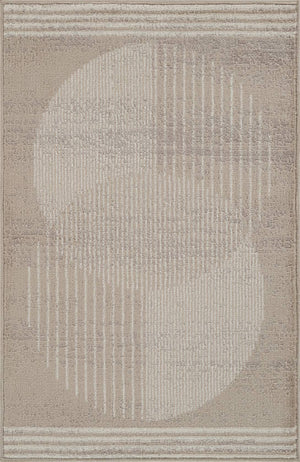 Lakin Modern Brown Area Rug
