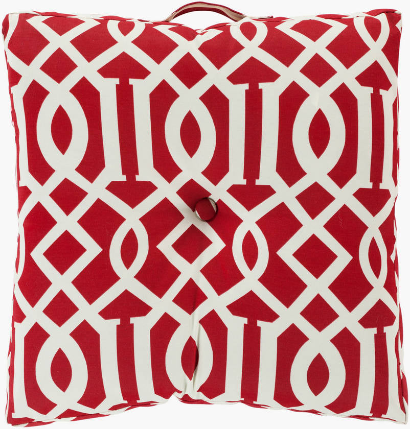 Bentveld Red Pillow Cover
