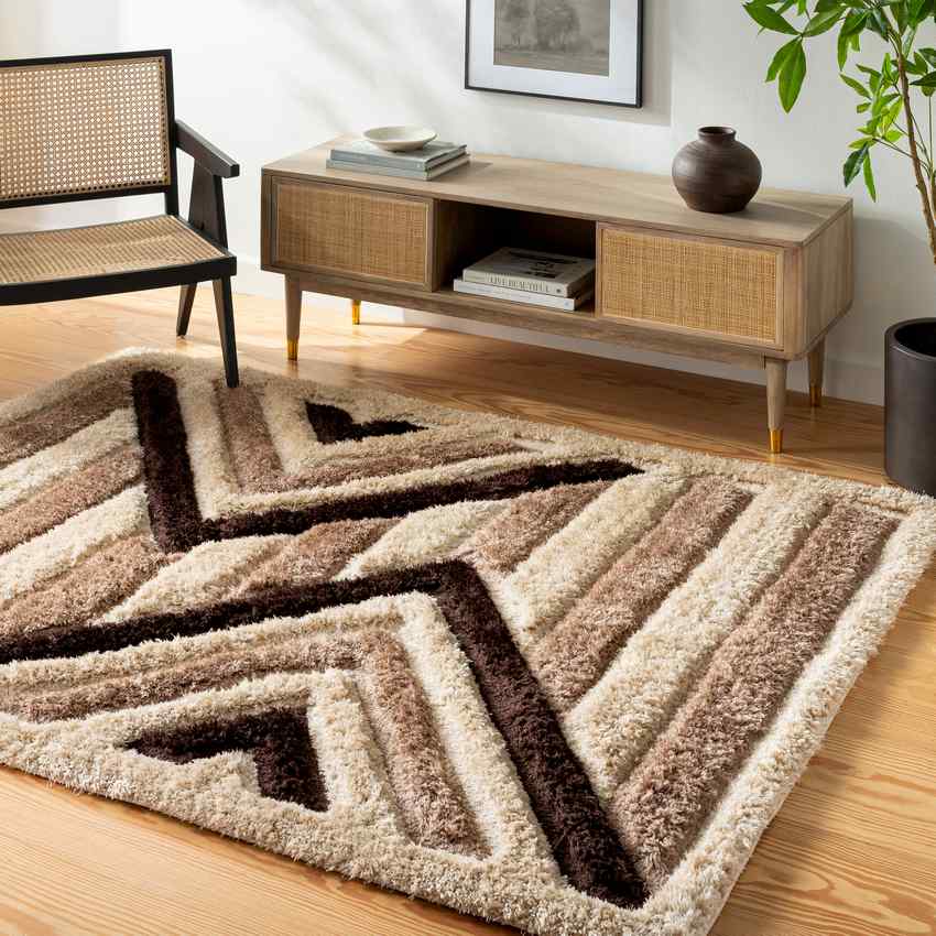 Scandia Modern Beige Area Rug