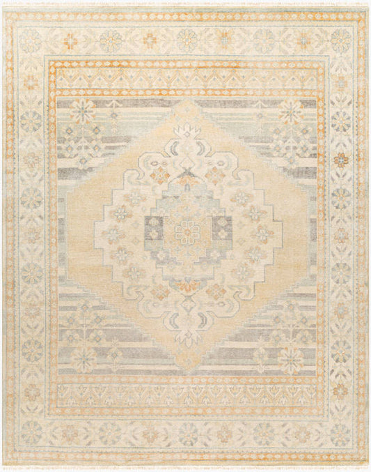 Hindman Bohemian/Global Apricot/Light Beige Area Rug