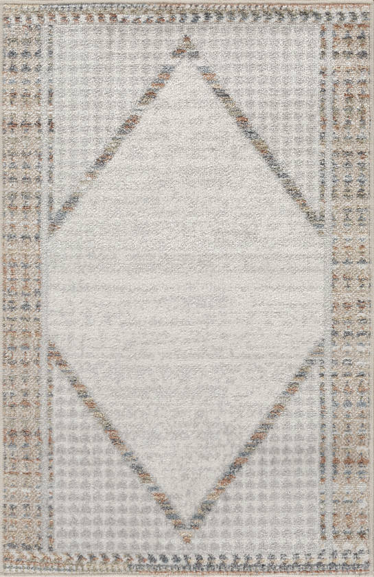 El Dorado Global Beige Washable Area Rug