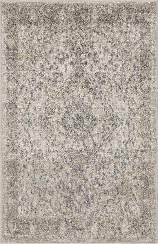 Eminence Traditional Camel Washable Area Rug