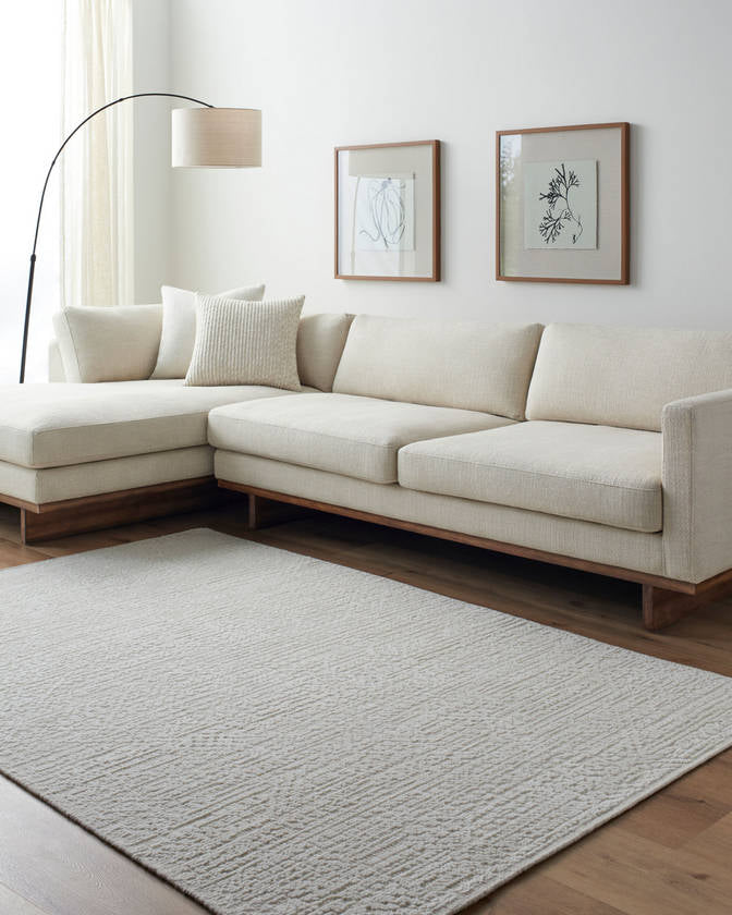 Rock Grove Modern Beige Area Rug