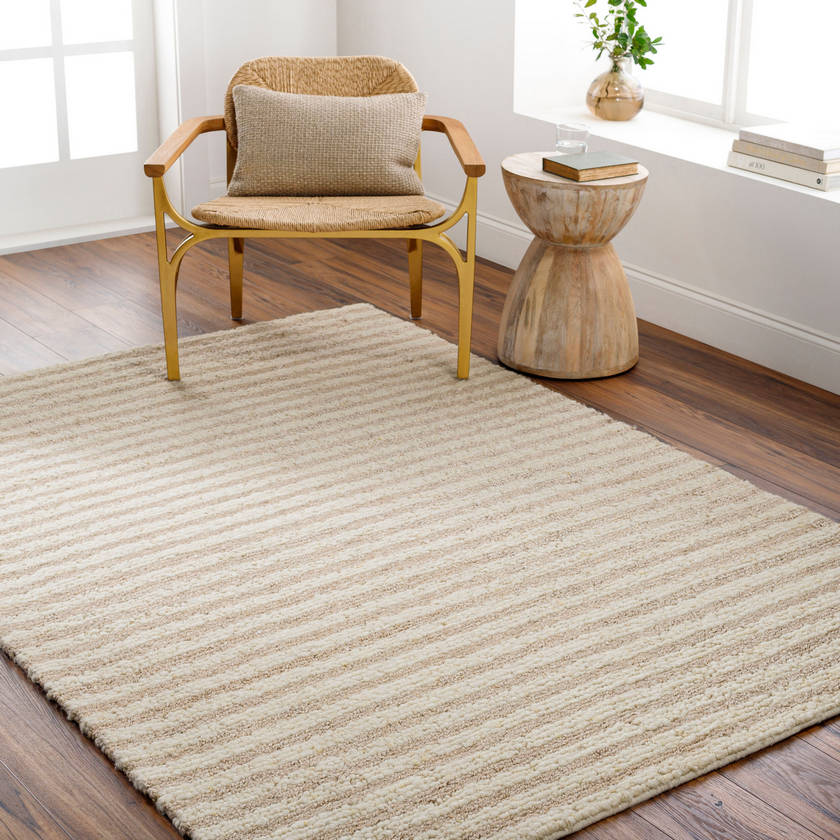 Bulmaro Cottage Beige Area Rug