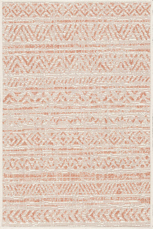 Goff Global Coral Pink Area Rug