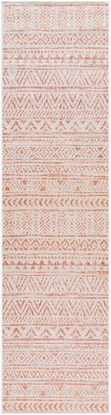 Goff Global Coral Pink Area Rug