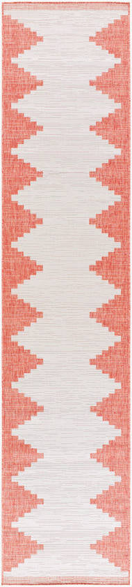 Wolfheze Global Coral/Gray Area Rug