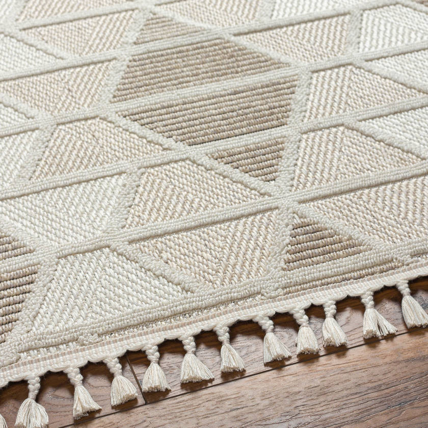 Kathreen Cottage Tan/Taupe Area Rug