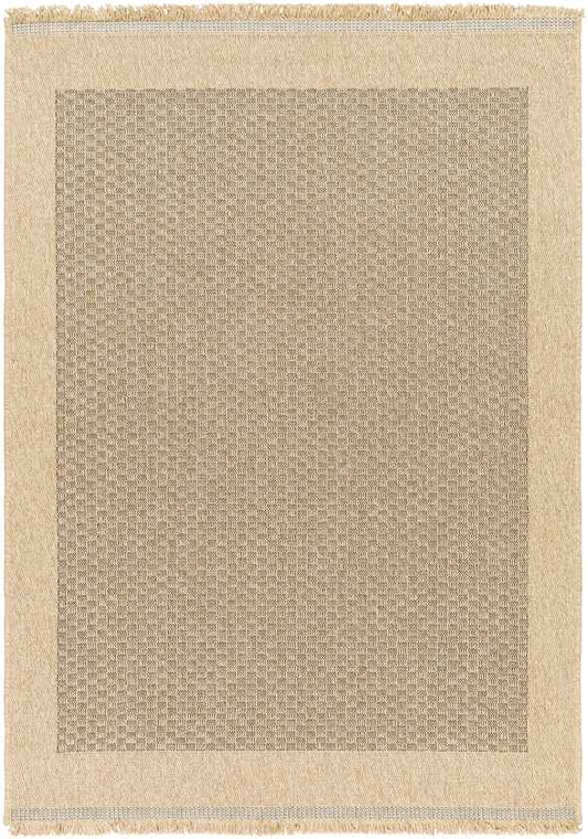 Jahmel Cottage Beige/Dark Brown Area Rug