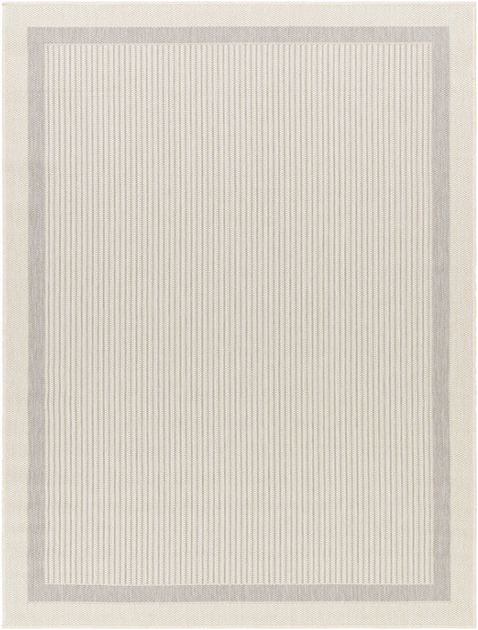Wenceslao Modern Light Gray/Cream Area Rug