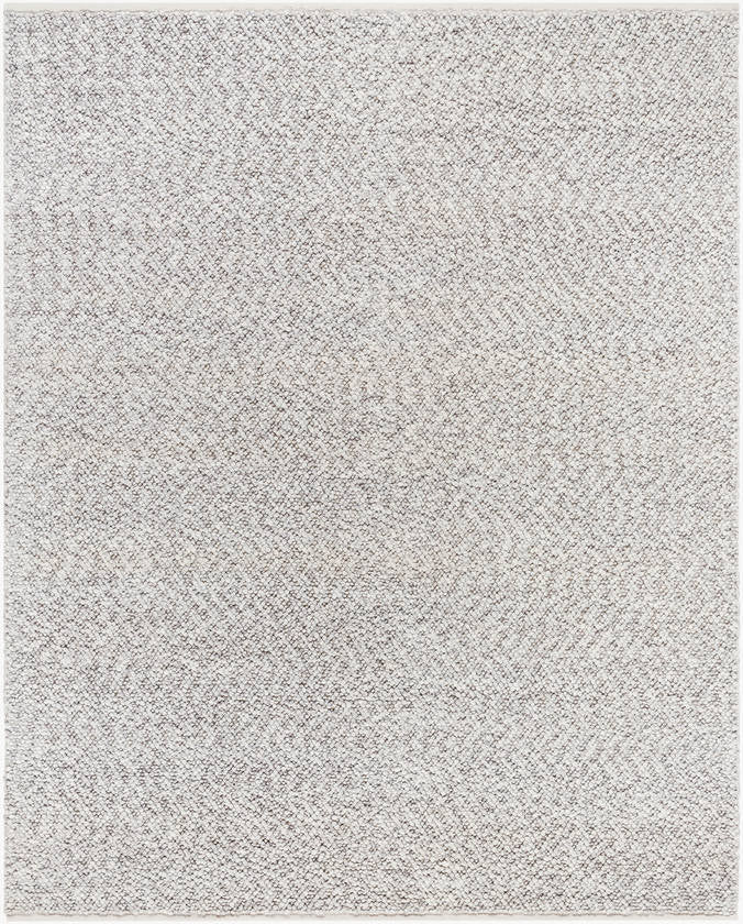 Leonora Modern Light Gray/Off-White Area Rug