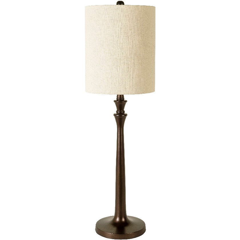 Rene Traditional Metallic Bronze Table Lamp