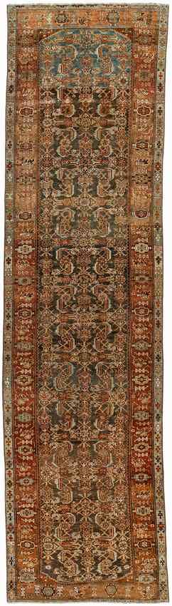 Shade Traditional Rust Area Rug