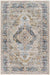 Mandee Traditional Navy/Pale Blue Area Rug