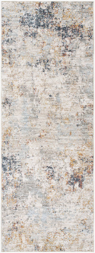 Chancie Modern Dark Blue/Light Beige Area Rug