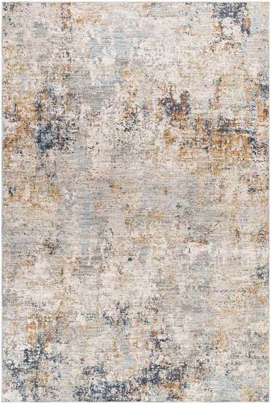 Chancie Modern Dark Blue/Light Beige Area Rug