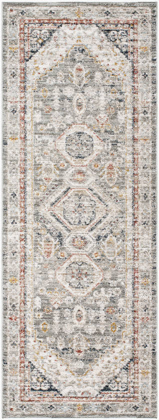 Leslieanne Traditional Medium Brown/Medium Gray Area Rug