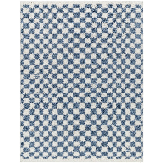 Emmitt Modern Dark Blue Area Rug