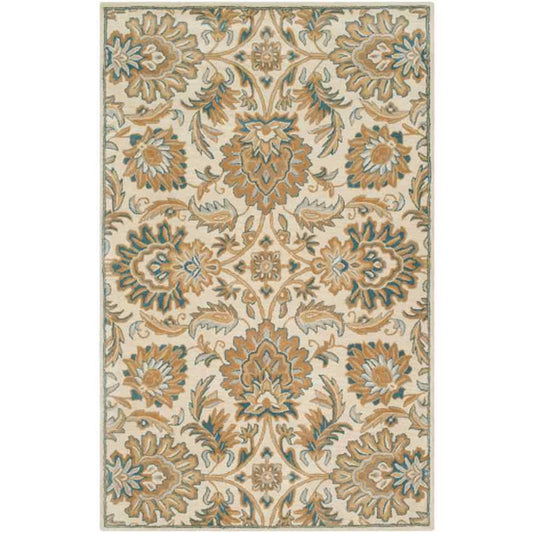 Lyon Traditional Brown Area Rug
