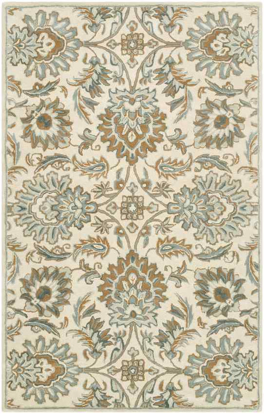 Lyon Traditional Ivory Area Rug