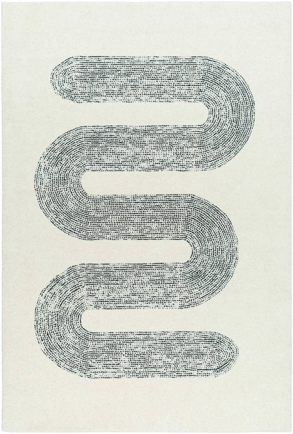 Carla Modern Charcoal Area Rug