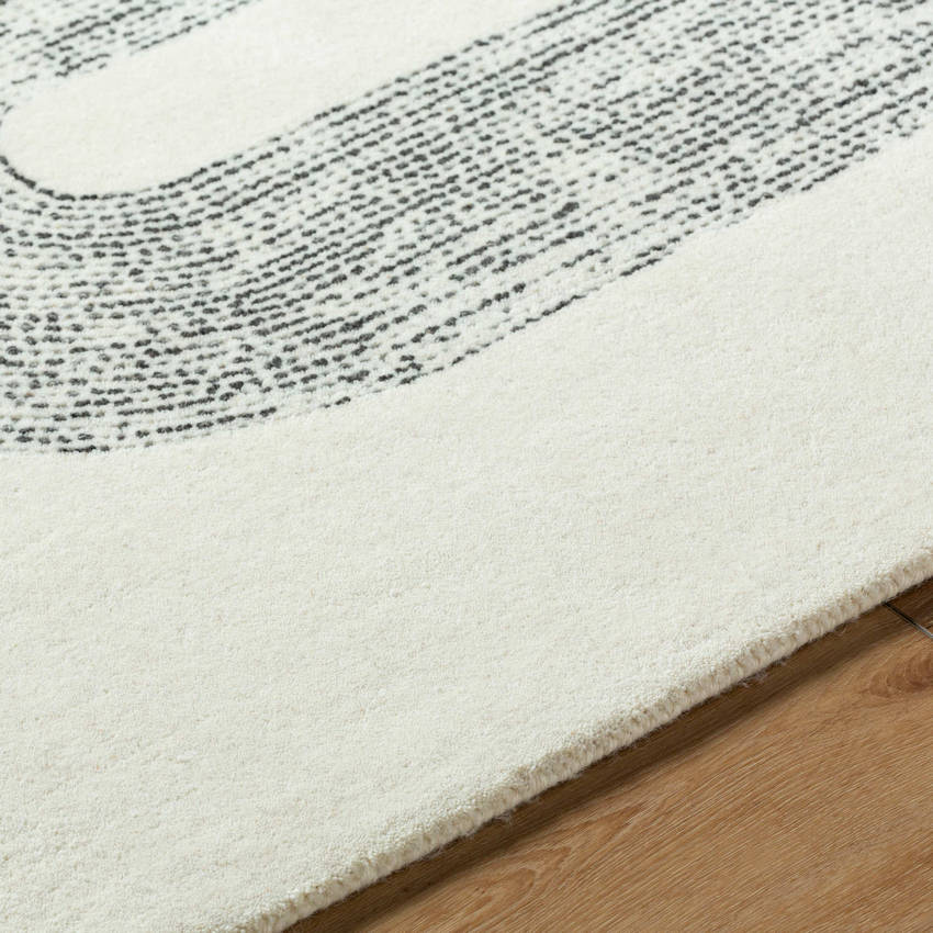 Carla Modern Charcoal Area Rug