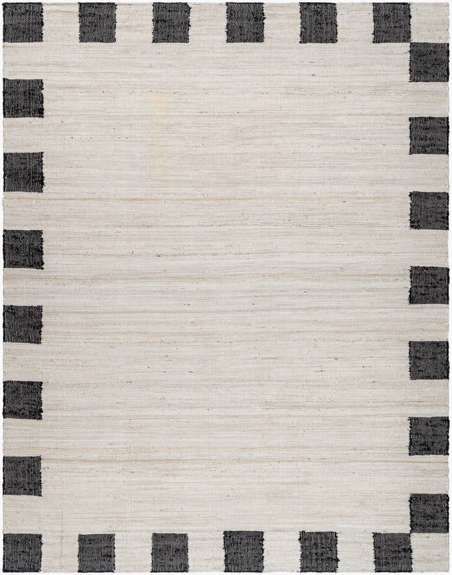 Ananias Modern Black Area Rug