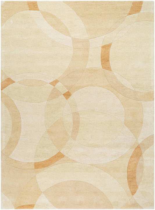 Besancon Modern Desert Tan Area Rug