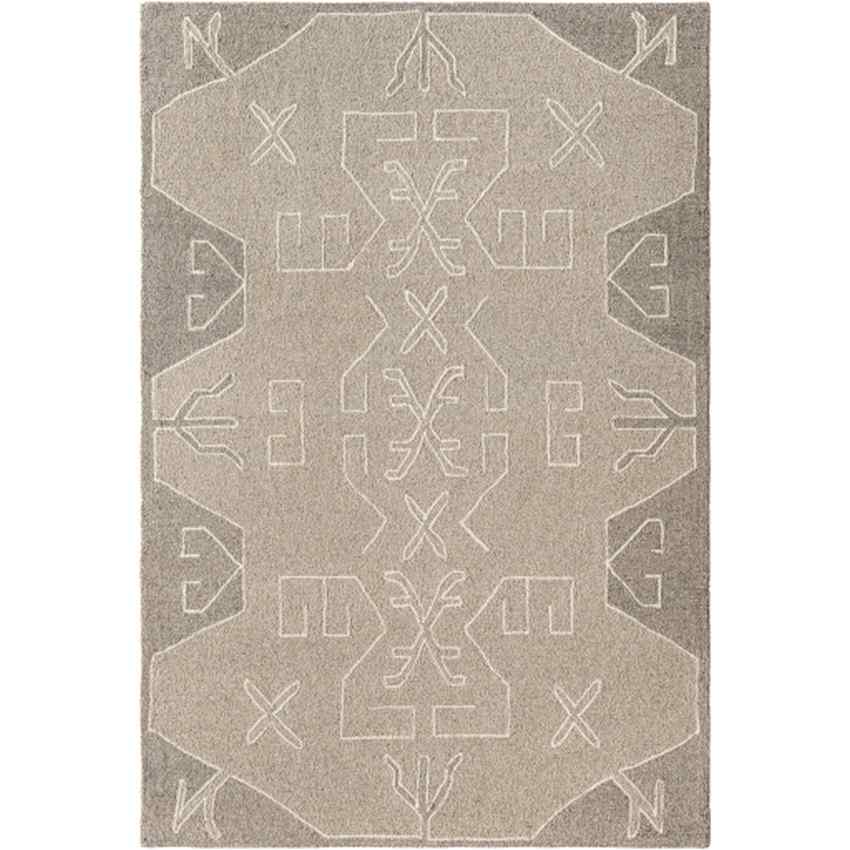 Sherrelle Cottage Light Brown Area Rug
