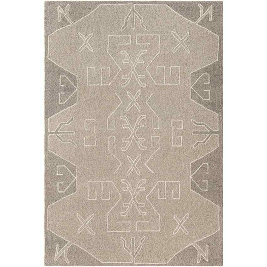Sherrelle Cottage Light Brown Area Rug